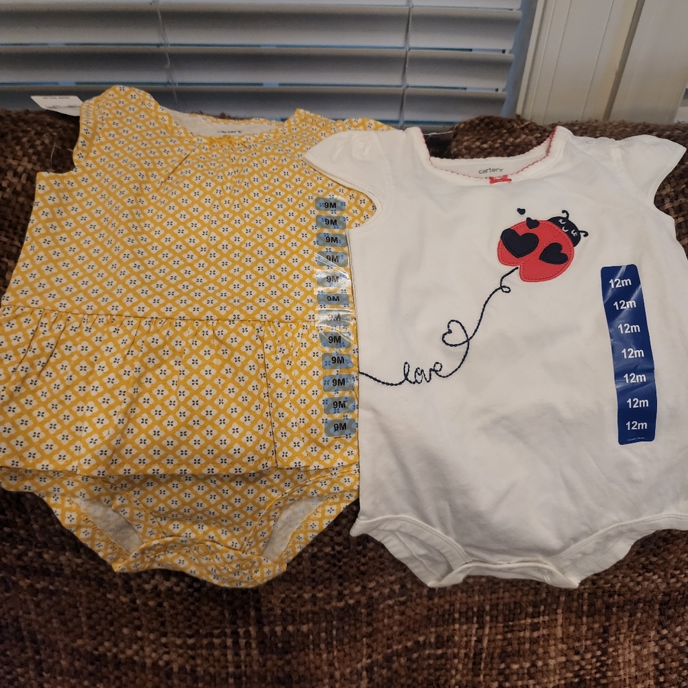 Girl infants 12 mth and 9mth